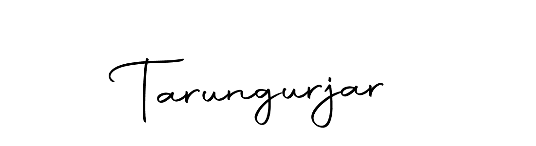 You should practise on your own different ways (Autography-DOLnW) to write your name (Tarungurjar) in signature. don't let someone else do it for you. Tarungurjar signature style 10 images and pictures png