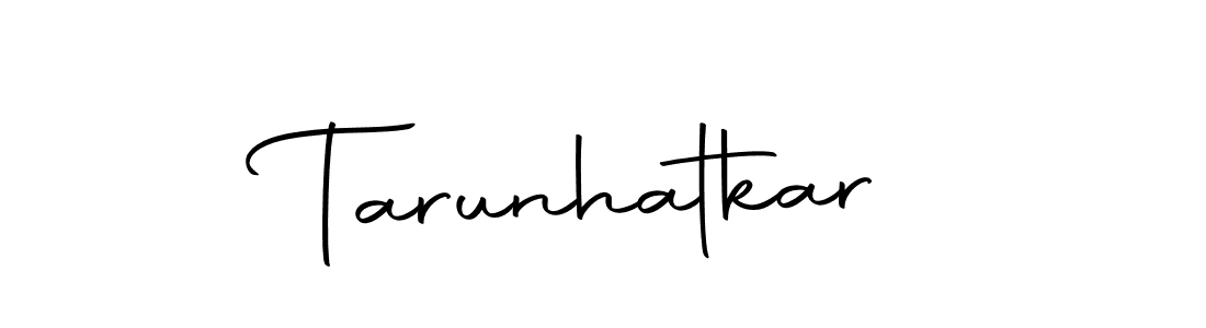 Make a beautiful signature design for name Tarunhatkar. With this signature (Autography-DOLnW) style, you can create a handwritten signature for free. Tarunhatkar signature style 10 images and pictures png