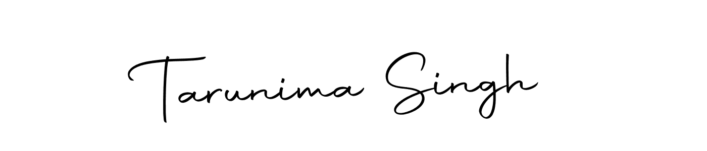 Autography-DOLnW is a professional signature style that is perfect for those who want to add a touch of class to their signature. It is also a great choice for those who want to make their signature more unique. Get Tarunima Singh name to fancy signature for free. Tarunima Singh signature style 10 images and pictures png