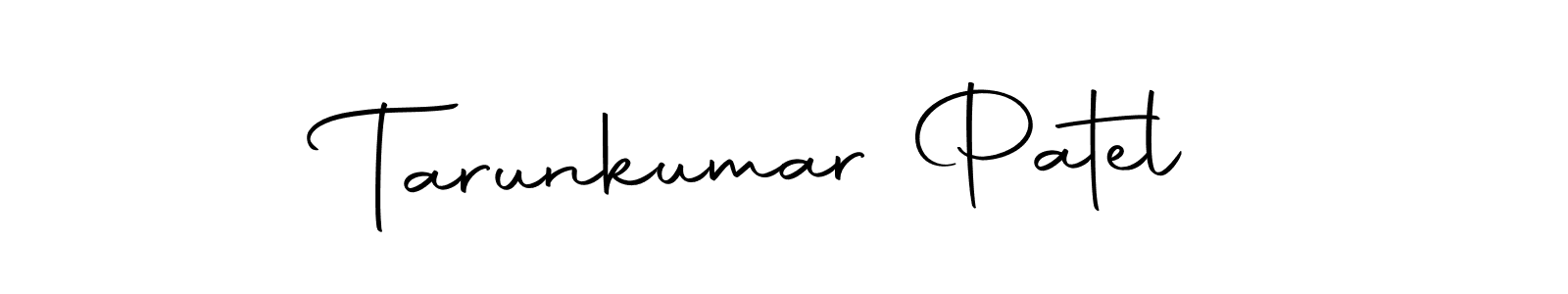 Similarly Autography-DOLnW is the best handwritten signature design. Signature creator online .You can use it as an online autograph creator for name Tarunkumar Patel. Tarunkumar Patel signature style 10 images and pictures png