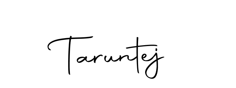 You can use this online signature creator to create a handwritten signature for the name Taruntej. This is the best online autograph maker. Taruntej signature style 10 images and pictures png