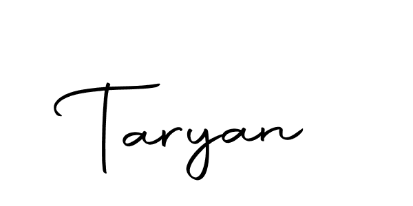 Similarly Autography-DOLnW is the best handwritten signature design. Signature creator online .You can use it as an online autograph creator for name Taryan. Taryan signature style 10 images and pictures png