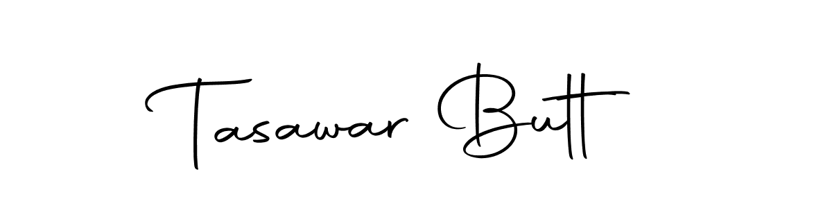 Make a beautiful signature design for name Tasawar Butt. With this signature (Autography-DOLnW) style, you can create a handwritten signature for free. Tasawar Butt signature style 10 images and pictures png