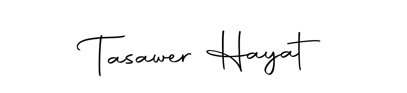 Tasawer Hayat stylish signature style. Best Handwritten Sign (Autography-DOLnW) for my name. Handwritten Signature Collection Ideas for my name Tasawer Hayat. Tasawer Hayat signature style 10 images and pictures png