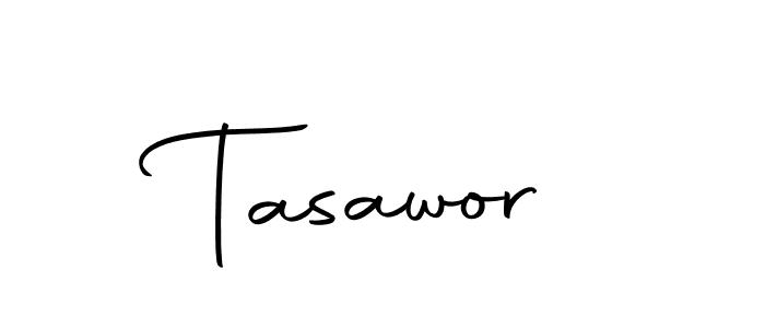 You should practise on your own different ways (Autography-DOLnW) to write your name (Tasawor) in signature. don't let someone else do it for you. Tasawor signature style 10 images and pictures png