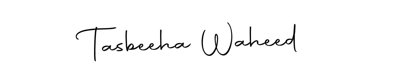 You can use this online signature creator to create a handwritten signature for the name Tasbeeha Waheed. This is the best online autograph maker. Tasbeeha Waheed signature style 10 images and pictures png