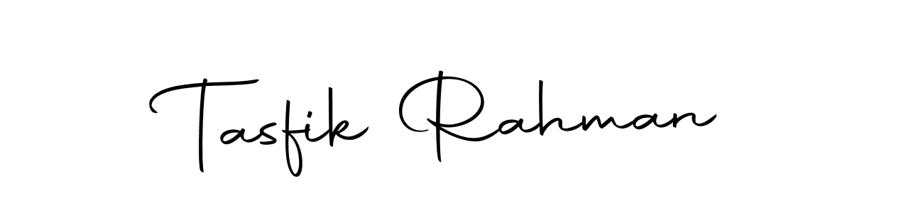 How to make Tasfik Rahman name signature. Use Autography-DOLnW style for creating short signs online. This is the latest handwritten sign. Tasfik Rahman signature style 10 images and pictures png
