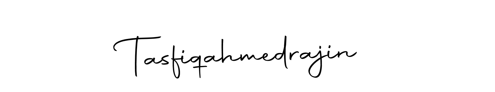 if you are searching for the best signature style for your name Tasfiqahmedrajin. so please give up your signature search. here we have designed multiple signature styles  using Autography-DOLnW. Tasfiqahmedrajin signature style 10 images and pictures png