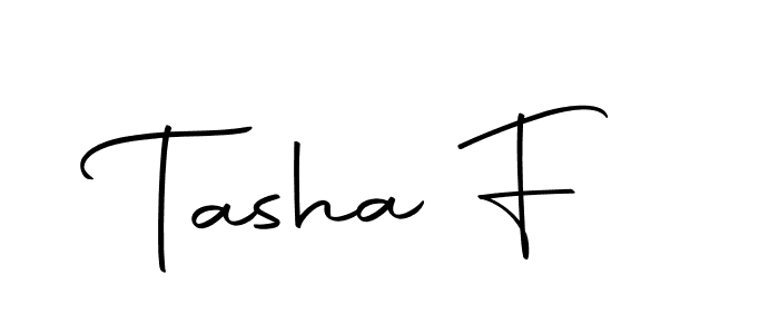 Autography-DOLnW is a professional signature style that is perfect for those who want to add a touch of class to their signature. It is also a great choice for those who want to make their signature more unique. Get Tasha F name to fancy signature for free. Tasha F signature style 10 images and pictures png