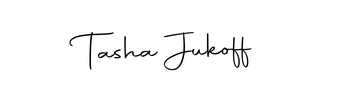 The best way (Autography-DOLnW) to make a short signature is to pick only two or three words in your name. The name Tasha Jukoff include a total of six letters. For converting this name. Tasha Jukoff signature style 10 images and pictures png