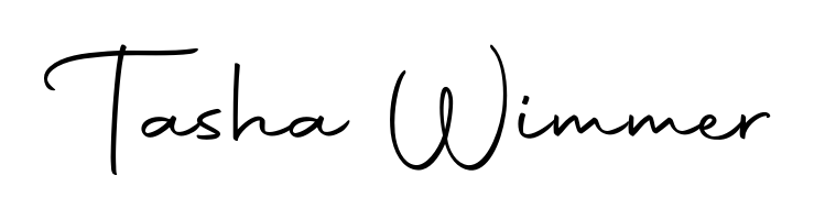 Create a beautiful signature design for name Tasha Wimmer. With this signature (Autography-DOLnW) fonts, you can make a handwritten signature for free. Tasha Wimmer signature style 10 images and pictures png