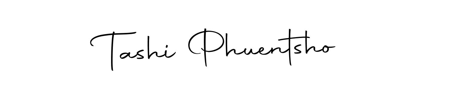 You should practise on your own different ways (Autography-DOLnW) to write your name (Tashi Phuentsho) in signature. don't let someone else do it for you. Tashi Phuentsho signature style 10 images and pictures png