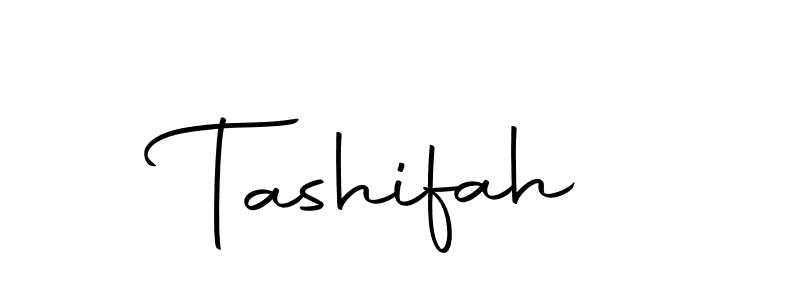 Make a beautiful signature design for name Tashifah. With this signature (Autography-DOLnW) style, you can create a handwritten signature for free. Tashifah signature style 10 images and pictures png