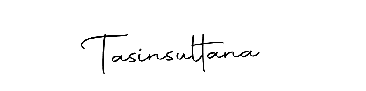 Use a signature maker to create a handwritten signature online. With this signature software, you can design (Autography-DOLnW) your own signature for name Tasinsultana. Tasinsultana signature style 10 images and pictures png