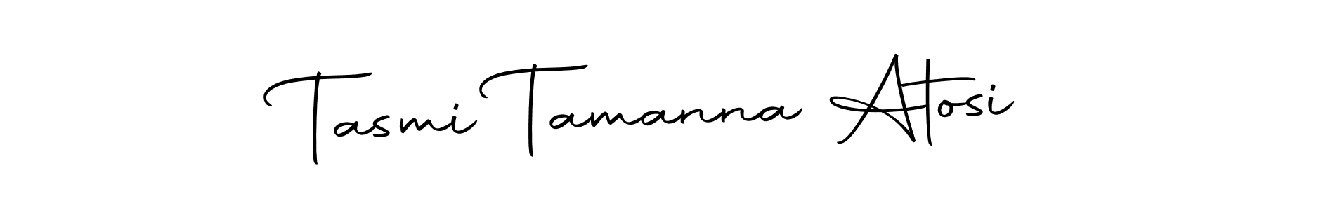 Tasmi Tamanna Atosi stylish signature style. Best Handwritten Sign (Autography-DOLnW) for my name. Handwritten Signature Collection Ideas for my name Tasmi Tamanna Atosi. Tasmi Tamanna Atosi signature style 10 images and pictures png