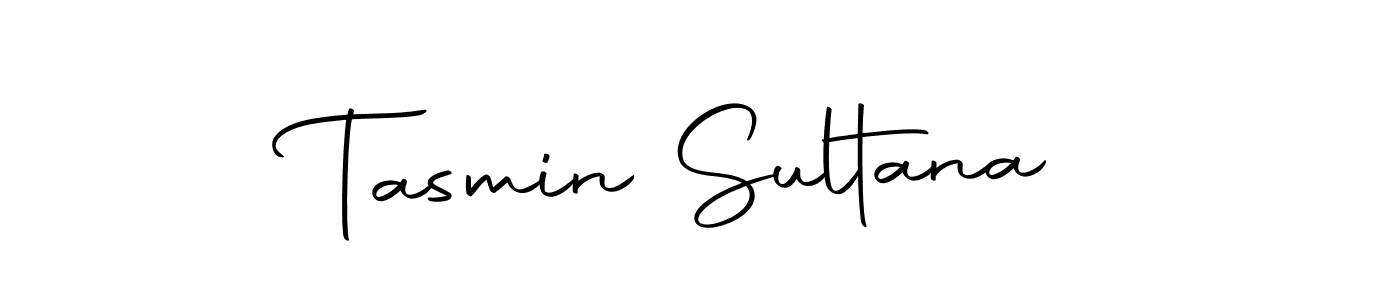 How to make Tasmin Sultana name signature. Use Autography-DOLnW style for creating short signs online. This is the latest handwritten sign. Tasmin Sultana signature style 10 images and pictures png