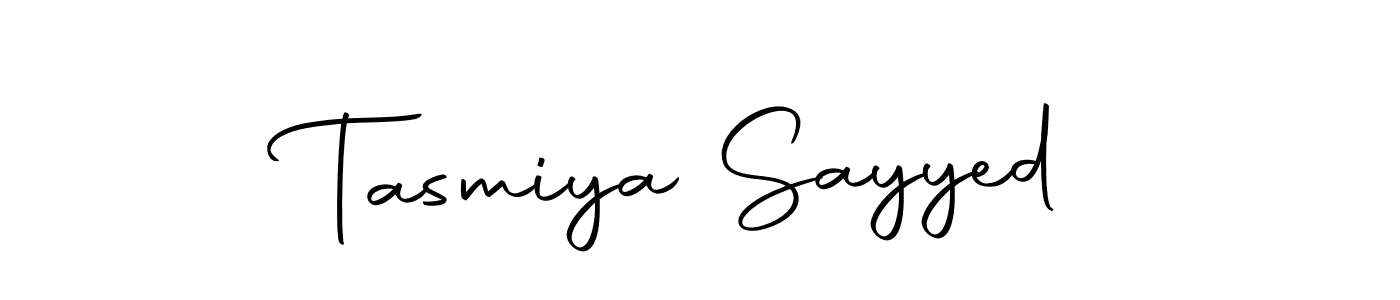 You should practise on your own different ways (Autography-DOLnW) to write your name (Tasmiya Sayyed) in signature. don't let someone else do it for you. Tasmiya Sayyed signature style 10 images and pictures png