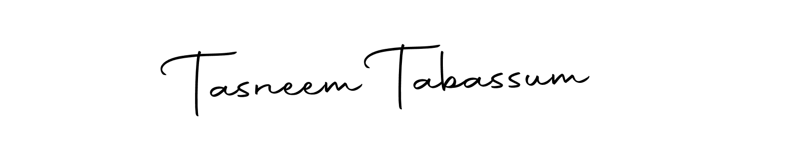 You should practise on your own different ways (Autography-DOLnW) to write your name (Tasneem Tabassum) in signature. don't let someone else do it for you. Tasneem Tabassum signature style 10 images and pictures png