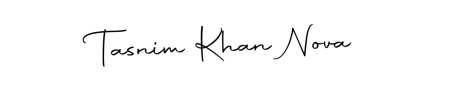 Make a beautiful signature design for name Tasnim Khan Nova. Use this online signature maker to create a handwritten signature for free. Tasnim Khan Nova signature style 10 images and pictures png