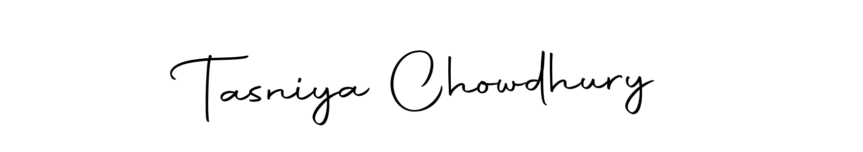 Tasniya Chowdhury stylish signature style. Best Handwritten Sign (Autography-DOLnW) for my name. Handwritten Signature Collection Ideas for my name Tasniya Chowdhury. Tasniya Chowdhury signature style 10 images and pictures png