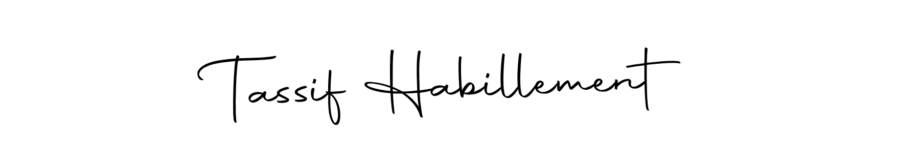 Also we have Tassif Habillement name is the best signature style. Create professional handwritten signature collection using Autography-DOLnW autograph style. Tassif Habillement signature style 10 images and pictures png