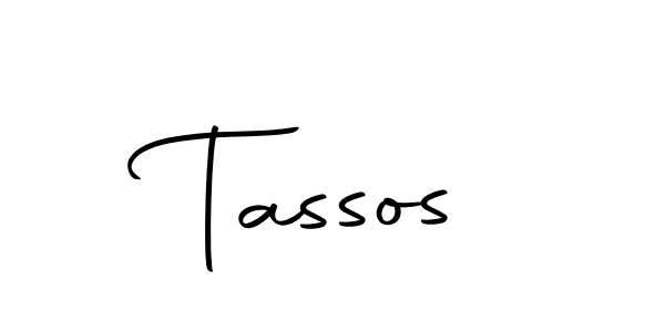 Make a beautiful signature design for name Tassos. With this signature (Autography-DOLnW) style, you can create a handwritten signature for free. Tassos signature style 10 images and pictures png