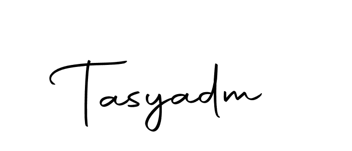 Also we have Tasyadm name is the best signature style. Create professional handwritten signature collection using Autography-DOLnW autograph style. Tasyadm signature style 10 images and pictures png