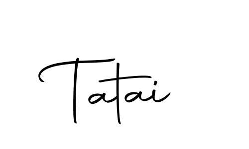 How to make Tatai name signature. Use Autography-DOLnW style for creating short signs online. This is the latest handwritten sign. Tatai signature style 10 images and pictures png
