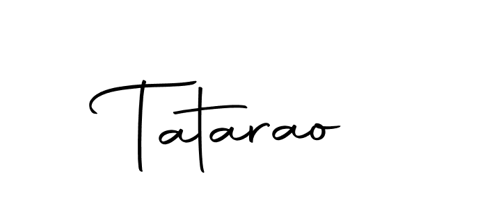 Make a beautiful signature design for name Tatarao. With this signature (Autography-DOLnW) style, you can create a handwritten signature for free. Tatarao signature style 10 images and pictures png