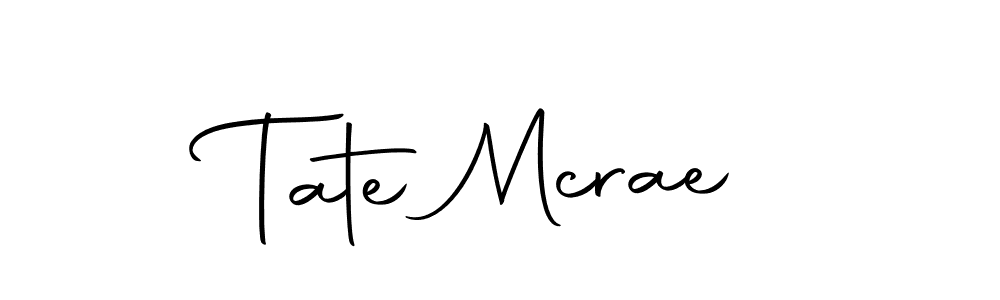 Make a beautiful signature design for name Tate Mcrae. With this signature (Autography-DOLnW) style, you can create a handwritten signature for free. Tate Mcrae signature style 10 images and pictures png