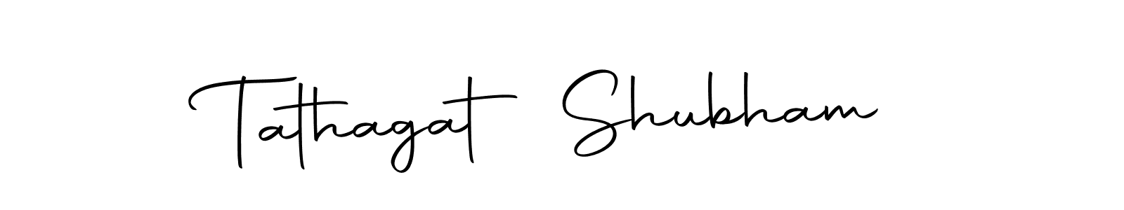 You should practise on your own different ways (Autography-DOLnW) to write your name (Tathagat Shubham) in signature. don't let someone else do it for you. Tathagat Shubham signature style 10 images and pictures png