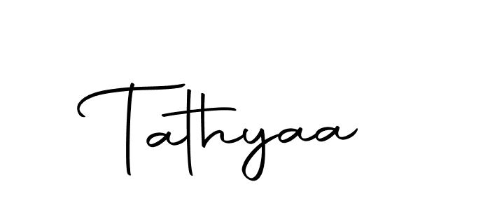 if you are searching for the best signature style for your name Tathyaa. so please give up your signature search. here we have designed multiple signature styles  using Autography-DOLnW. Tathyaa signature style 10 images and pictures png