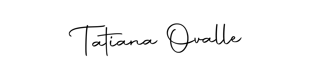 You should practise on your own different ways (Autography-DOLnW) to write your name (Tatiana Ovalle) in signature. don't let someone else do it for you. Tatiana Ovalle signature style 10 images and pictures png