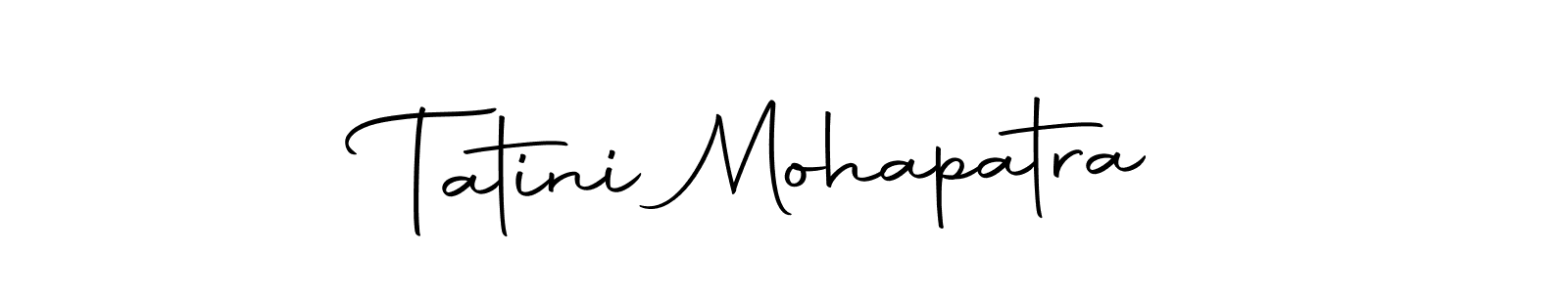 Tatini Mohapatra stylish signature style. Best Handwritten Sign (Autography-DOLnW) for my name. Handwritten Signature Collection Ideas for my name Tatini Mohapatra. Tatini Mohapatra signature style 10 images and pictures png