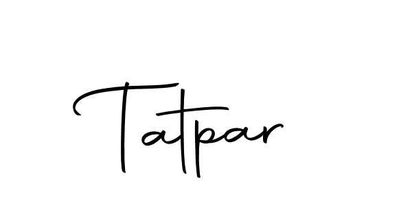 Also we have Tatpar name is the best signature style. Create professional handwritten signature collection using Autography-DOLnW autograph style. Tatpar signature style 10 images and pictures png