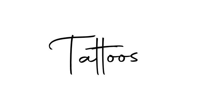 Design your own signature with our free online signature maker. With this signature software, you can create a handwritten (Autography-DOLnW) signature for name Tattoos. Tattoos signature style 10 images and pictures png