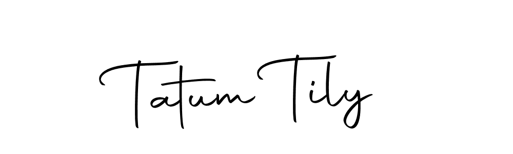 This is the best signature style for the Tatum Tily name. Also you like these signature font (Autography-DOLnW). Mix name signature. Tatum Tily signature style 10 images and pictures png