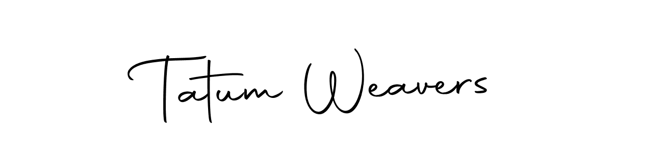 How to make Tatum Weavers signature? Autography-DOLnW is a professional autograph style. Create handwritten signature for Tatum Weavers name. Tatum Weavers signature style 10 images and pictures png