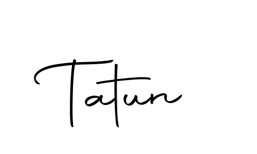 Here are the top 10 professional signature styles for the name Tatun. These are the best autograph styles you can use for your name. Tatun signature style 10 images and pictures png