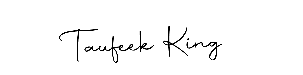 You can use this online signature creator to create a handwritten signature for the name Taufeek King. This is the best online autograph maker. Taufeek King signature style 10 images and pictures png