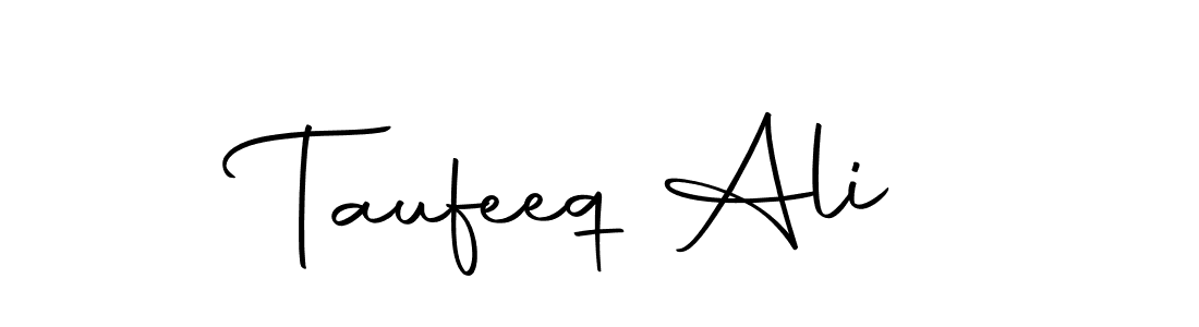 Design your own signature with our free online signature maker. With this signature software, you can create a handwritten (Autography-DOLnW) signature for name Taufeeq Ali. Taufeeq Ali signature style 10 images and pictures png