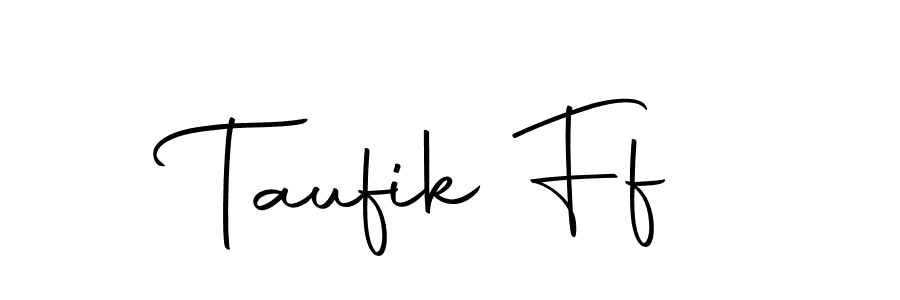 Here are the top 10 professional signature styles for the name Taufik Ff. These are the best autograph styles you can use for your name. Taufik Ff signature style 10 images and pictures png