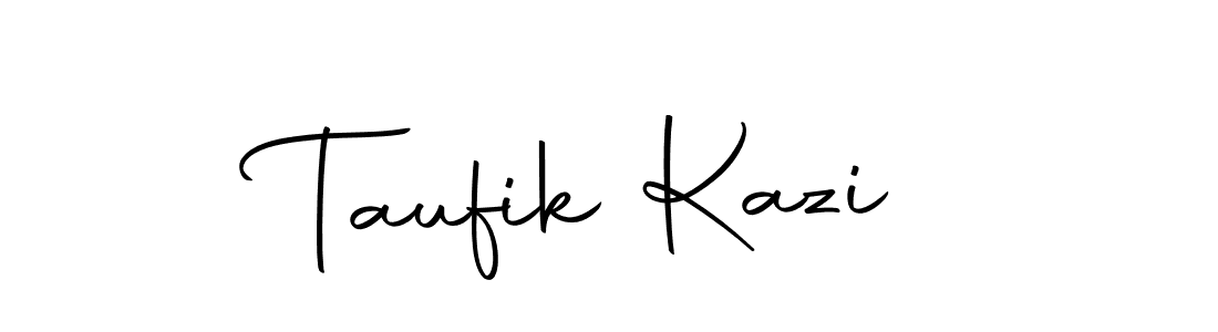 You can use this online signature creator to create a handwritten signature for the name Taufik Kazi. This is the best online autograph maker. Taufik Kazi signature style 10 images and pictures png