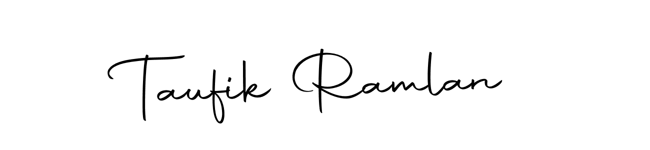 Also You can easily find your signature by using the search form. We will create Taufik Ramlan name handwritten signature images for you free of cost using Autography-DOLnW sign style. Taufik Ramlan signature style 10 images and pictures png