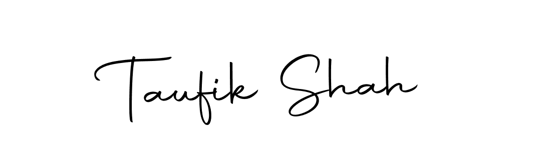Design your own signature with our free online signature maker. With this signature software, you can create a handwritten (Autography-DOLnW) signature for name Taufik Shah. Taufik Shah signature style 10 images and pictures png