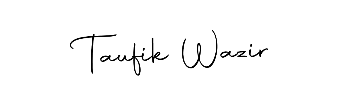 Once you've used our free online signature maker to create your best signature Autography-DOLnW style, it's time to enjoy all of the benefits that Taufik Wazir name signing documents. Taufik Wazir signature style 10 images and pictures png