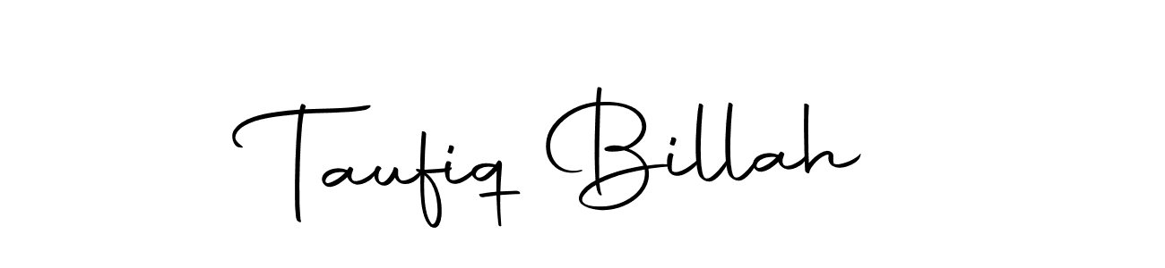 How to make Taufiq Billah name signature. Use Autography-DOLnW style for creating short signs online. This is the latest handwritten sign. Taufiq Billah signature style 10 images and pictures png