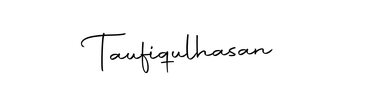 You should practise on your own different ways (Autography-DOLnW) to write your name (Taufiqulhasan) in signature. don't let someone else do it for you. Taufiqulhasan signature style 10 images and pictures png