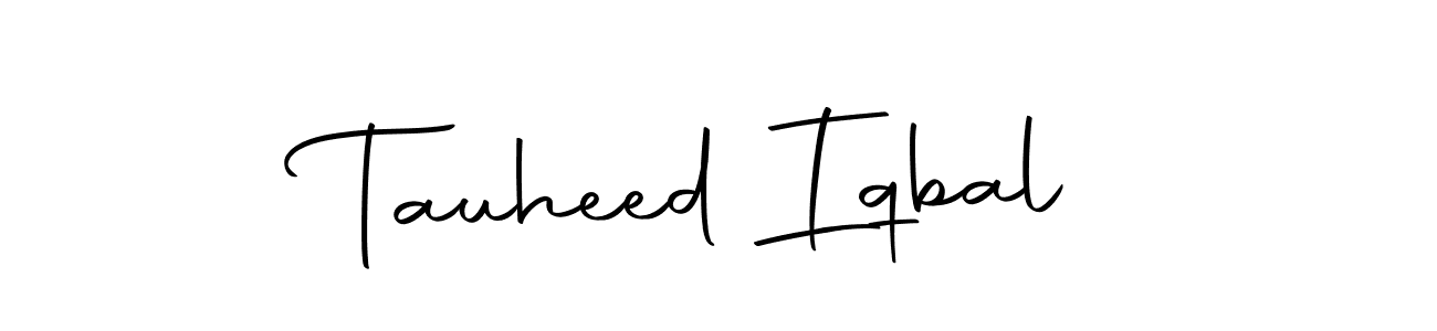 Similarly Autography-DOLnW is the best handwritten signature design. Signature creator online .You can use it as an online autograph creator for name Tauheed Iqbal. Tauheed Iqbal signature style 10 images and pictures png
