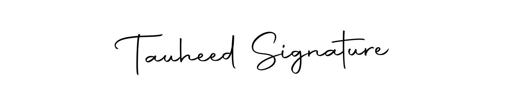 Make a short Tauheed Signature signature style. Manage your documents anywhere anytime using Autography-DOLnW. Create and add eSignatures, submit forms, share and send files easily. Tauheed Signature signature style 10 images and pictures png